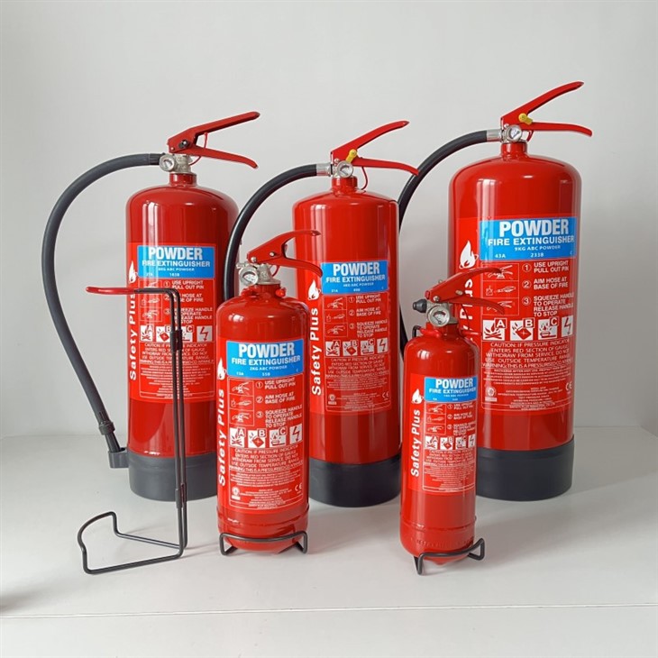 Dry powder fire extinguisher